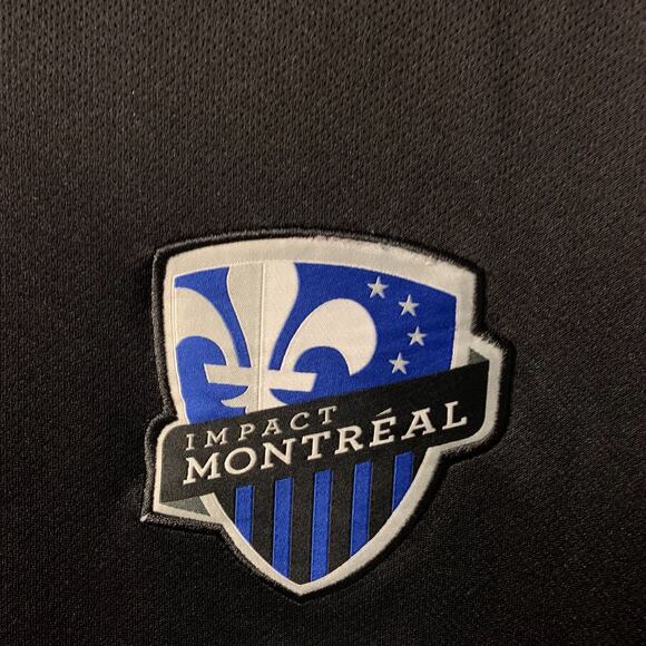 Adidas Men's Montreal Impact Soccer Jersey Size L Black 2018 2019 DT5287 Tiro 19 - Picture 3 of 8